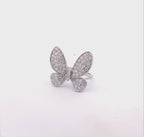 Vintage Butterfly Cocktail Ring