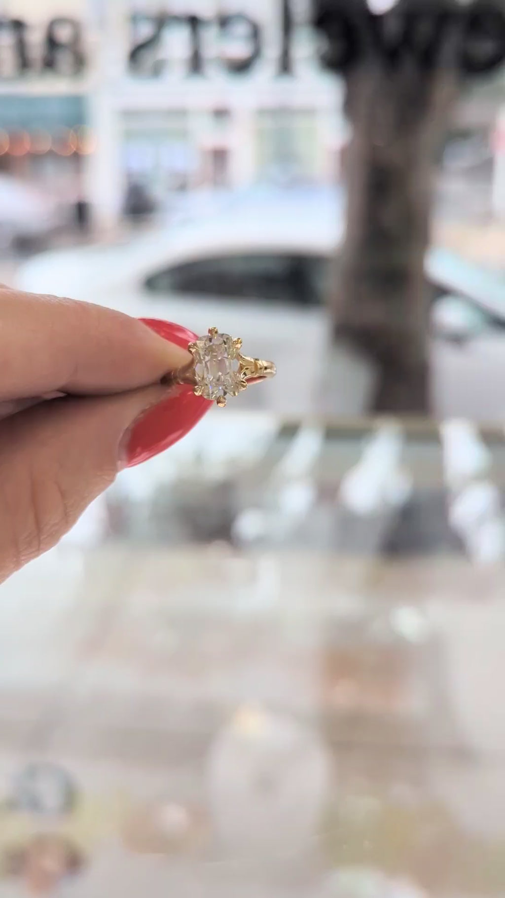 Vintage Inspired Victorian Engagement Ring [Made to Order]