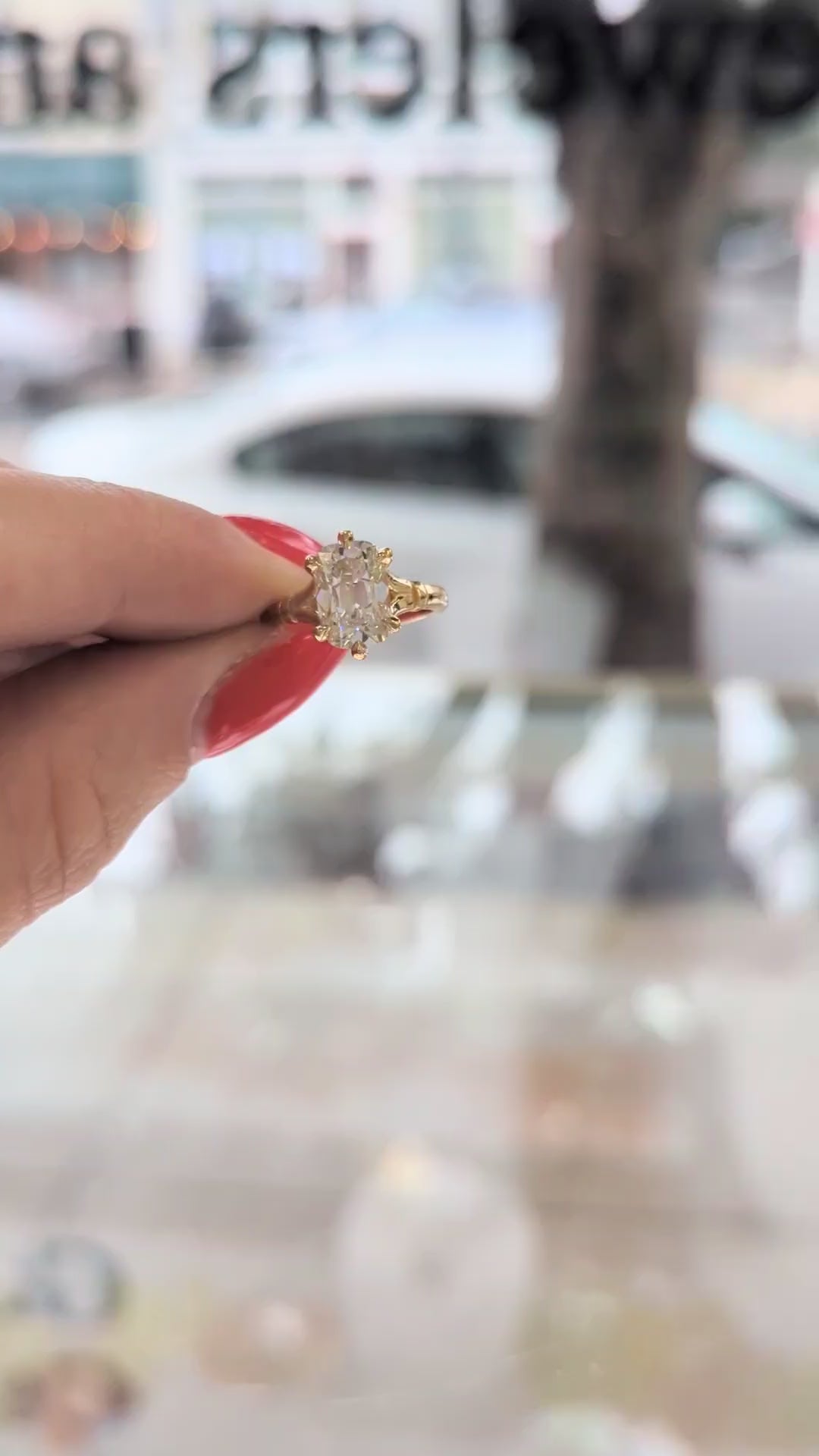 Vintage Inspired Victorian Engagement Ring [Made to Order]