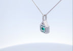 Lab Grown Emerald Necklace