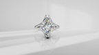 Tulip Head Marquise Shape Engagement Ring [Made to Order]
